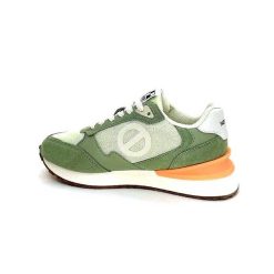 No Name No Name Tova Runner W Daim Vert Textile Vert Blanc Orange Baskets