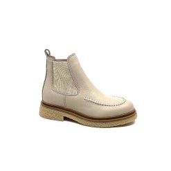 bline Ivoire 3-40104 Cuir Dark Beige Bottines