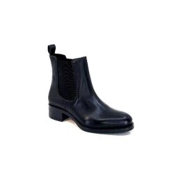 We Do Ivoire 99763 Cuir Noir Bottines