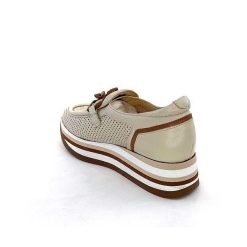 Softwaves Softwaves 7.7856-85 Cuir Daim Beige Marron Mocassins