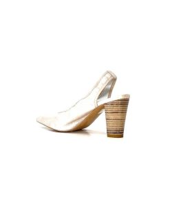 qootum- modascoop Qootum 13940 Luna Cuir Beige Escarpins