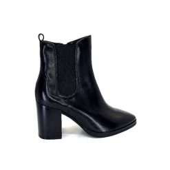 Regarde Le Ciel Regarde Le Ciel Marge 02 Cuir Noir Bottines