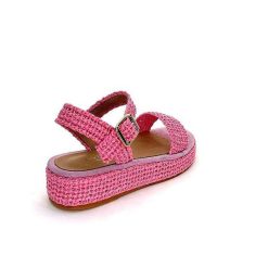 Ivoire0467a Fiorina S148 J738 Raffia Rose Plateformes