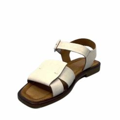 Ivoire0401a Ivoire 500.4314 Cuir Creme Sandales