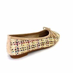 Requin Reqins Harmony Rafia Raffia Multicolor Ballerines