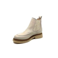 bline Ivoire 3-40104 Cuir Dark Beige Bottines