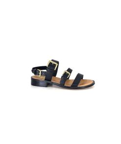 We Do Wedo 45327 Cuir Noir Sandales