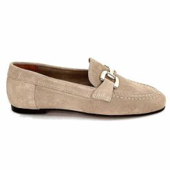 Ivoire0209b Ivoire 12807 Daim Beige Mocassins