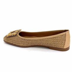 382-ivoire Ivoire 97574 Tk2 Raffia Beige Ballerines