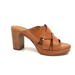 Ivoire0399a Ivoire 6080 Cuir Cuoio Mules