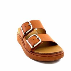 Fitflop Fitflop He8/592 Cuir Camel Mules