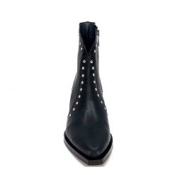 Dansi Dansi 6141 Cuir Noir Bottines