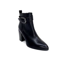 Regarde Le Ciel Regarde Le Ciel Marge 01 Cuir Noir Bottines