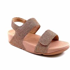 Fitflop Fitflop Ga2/323 Textile Glitter Rose Sandales