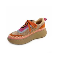 Steve Madden Steve Madden Double Take Textile Rose Orange Beige Baskets