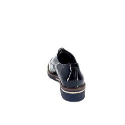 We Do Ivoire 22034Ct Vernis Cuir Vernis Noir Lacets