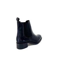 We Do Ivoire 99763 Cuir Noir Bottines