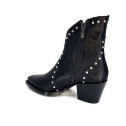 Dansi Dansi 6141 Cuir Noir Bottines