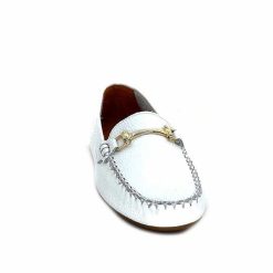 Ivoire0209b Ivoire 12052 Cuir Blanc Mocassins