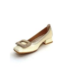 Hispanitas Hispanitas Hv 243406 Cuir Vernis Creme Ballerines