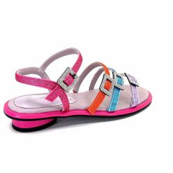 noa harmon Noa Harmon 9647 M18 Strass Rose Orange Bleu Violet Sandales