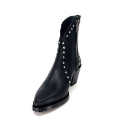 Dansi Dansi 6141 Cuir Noir Bottines