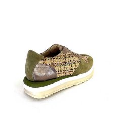 Requin Reqins Ursula Daim Kaki Raffia Multicolore Baskets