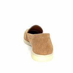 Ivoire0209b Ivoire 12851 Daim Beige Mocassins