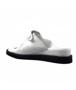 Ivoire-354 Ivoire 107 911 Cuir Blanc Mules