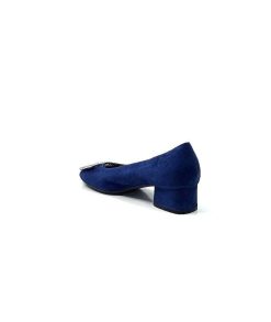 Requin Reqins Karisse Daim Bleu Ocean Ballerines