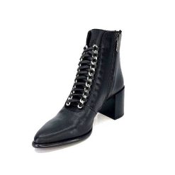 Dansi Dansi 6104 Cuir Noir Bottines