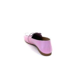 Ivoire-354 Ivoire 150870 Cuir Rose Mocassins