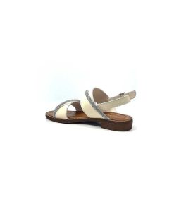 Ivoire0203a Ivoire 1078 Cuir Creme Avorio Sandales