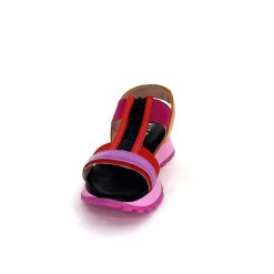 Hispanitas Hispanitas Chv 243308 Cuir Rouge Orange Fuschia Plateformes