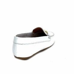 Ivoire0209b Ivoire 12052 Cuir Blanc Mocassins