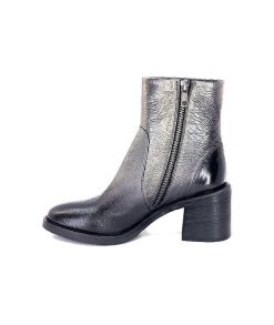 Fru.it Fru.It 7740 Cuir Metal Antracite Bottines