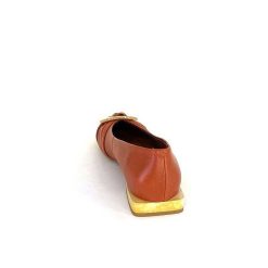 angel alarcon Angel Alarcon 24004 Cuir Orange Ballerines