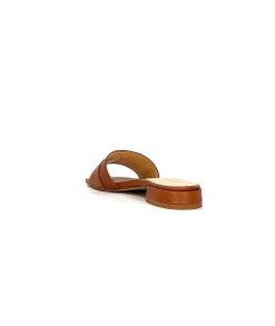 Ivoire0346a Ivoire 22682 Cuir Marron Mules