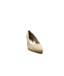 Myma Myma 6627/01 Cuir Beige & Or Escarpins