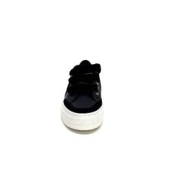 No Name No Name Strike Straps Cuir Noir Baskets