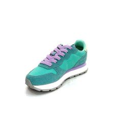 sun 68 - numero 8 srl Sun68 Bz34201 Daim Aqua Mauve Baskets