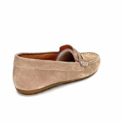 Ivoire0209b Ivoire 11163 Daim Taupe Mocassins