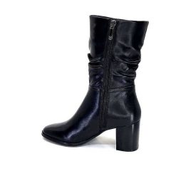 Regarde Le Ciel Regarde Le Ciel Johan 11 Cuir Noir Bottines