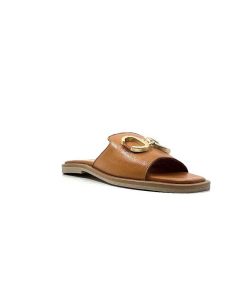 382-ivoire Ivoire Tml 27 Cuir Coconut Mules