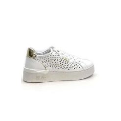 Liu.Jo Liu.Jo Ba4039 Cuir Blanc Dore Baskets