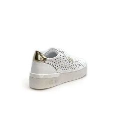 Liu.Jo Liu.Jo Ba4039 Cuir Blanc Dore Baskets