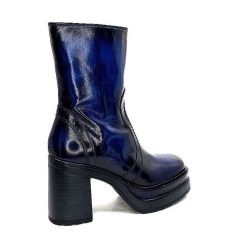 Pons Quintana Pons Quintana 10580 Cuir Bleu Bottines