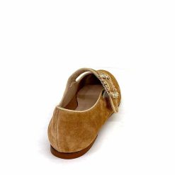 Ivoire0532 Ivoire H447 Sf28 Daim Camel Ballerines