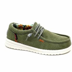 fusion Fusion Emma Textile Vert Sage Baskets