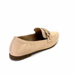 398-ivoire Ivoire M24066 Zb Cuir New Nude Mocassins